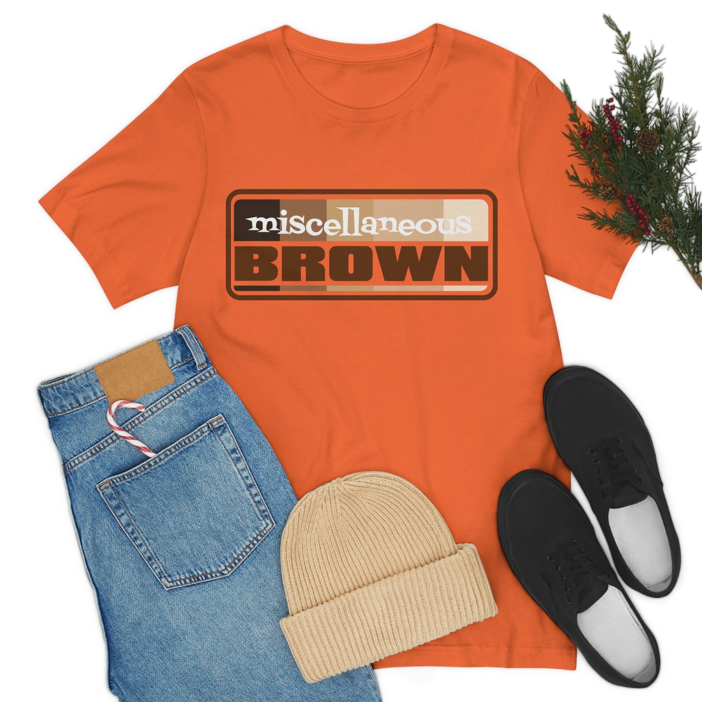 Official Miscellaneous Brown Comedy Special Unisex Short Sleeve Tee